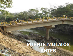 Puente sobre el río Mulatos